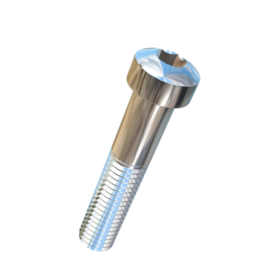 Titanium 1/2-13 X 2-1/2 UNC Fillister Head, Socket Drive, Allied Titanium Cap Screw